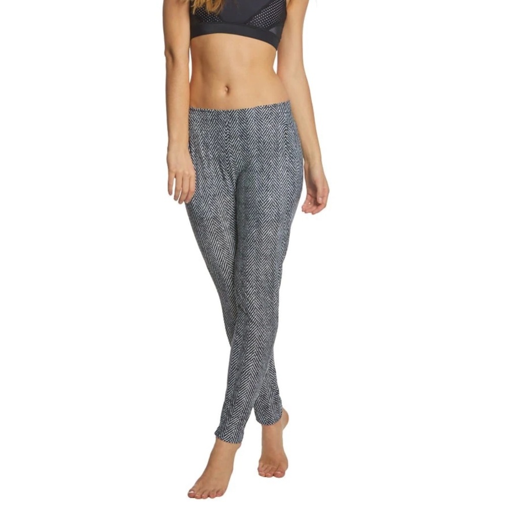 Maaji Pure Vibes Herringbone Pants Size Medium Perforated Mesh